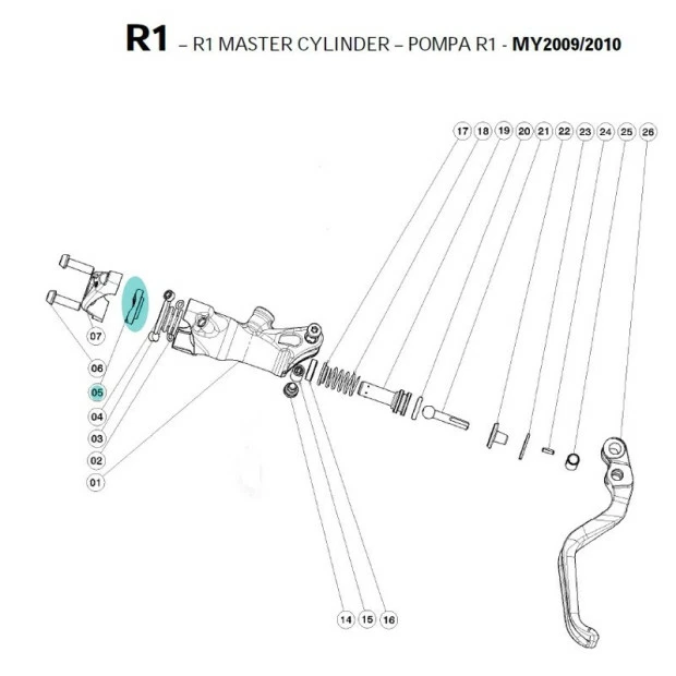 Capot Réservoir Formula R1 - FD-T031-05 1 Capot Réservoir Formula R1 - FD-T031-05