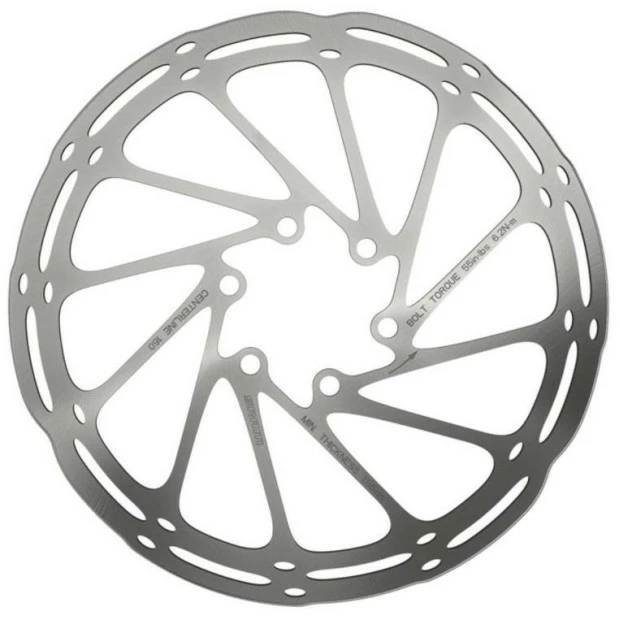 Disque De Frein SRAM CenterLine 220 Mm 6 Trous 1 Disque De Frein SRAM CenterLine 220 Mm 6 Trous