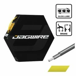 Gaine De Frein Ø 5 Mm Jagwire Téflonné - Jaune (x1 M)
