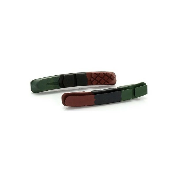 Patins De Freins V-Brake XLC BS-X09 72mm X4 - Tricolore 1 Patins De Freins V-Brake XLC BS-X09 72mm X4 - Tricolore