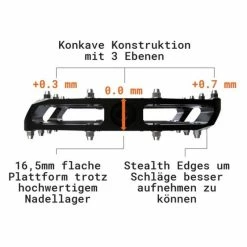 Pédales Plates Tatze MC-Air Axe Titane -Vélos Complets Soldes Boutique pedales plates tatze mc air axe titane 2