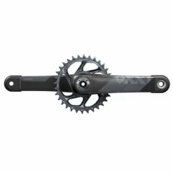 Pédalier SRAM XX1 Eagle -Cannondale Al DUB - 1x12V - 34 Dents - Gris
