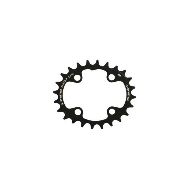 O-Symetric Plateaux VTT OSymetric Standard Triple 104/64mm 42/34/24 Dents Noir 4 O-Symetric Plateaux VTT OSymetric Standard Triple 104/64mm 42/34/24 Dents Noir – Image 4